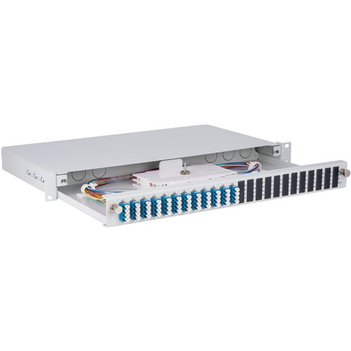 Splice Box SB 12 (24) LC QUAD OS2 UPC GR