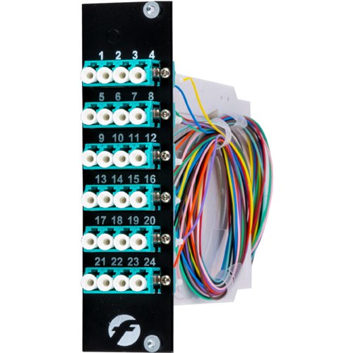 Frontmodul F4P FM 6LC QUAD 7TE H OM3 BL seitlich