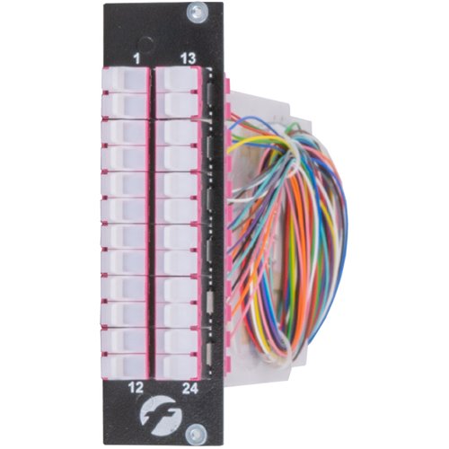  Frontmodul F4P FM 12E2000 DX-C 7TE H OM4 RdM BL Seitlich