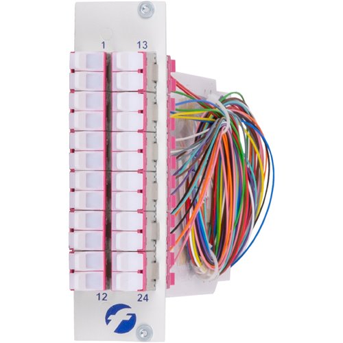  Frontmodul F4P FM 12E2000 DX-C 7TE H OM4 RdM GR Seitlich